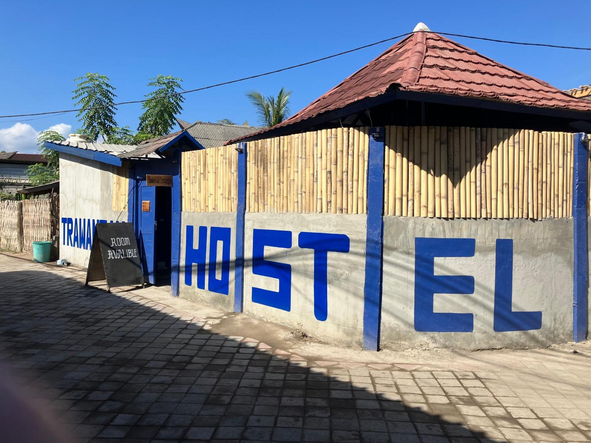 Hostel Gili Trawangan Exteriör bild